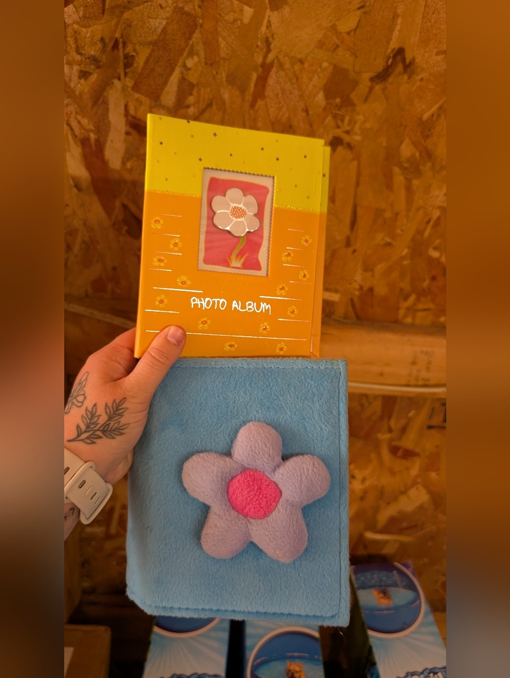 Y2K Pair Of Floral Photo Albums